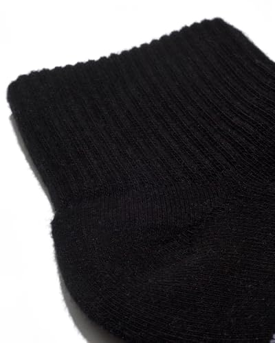 doublesoul Men & Women 3 Pack Quarter Socks; Organic Cotton3