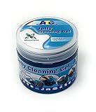 polvo limpiador abrasivo REUTILIZABLE: El gel limpiador para automóviles puede utilizarse varias veces hasta que se oscurezca. Una vez terminada la limpieza, basta con volver a introducir el gel limpiador en la caja y guardarlo en un lugar fresco. (Por favor, manténgase alejado del agua).