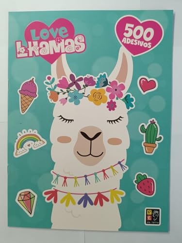 Love Lhamas - 500 Adesivos