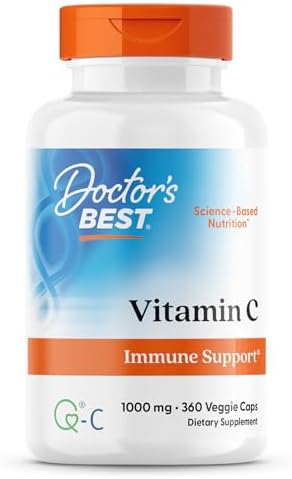Doctor's Best Vitamin C with Q-C, Immune Support, Non-GMO, Gluten...