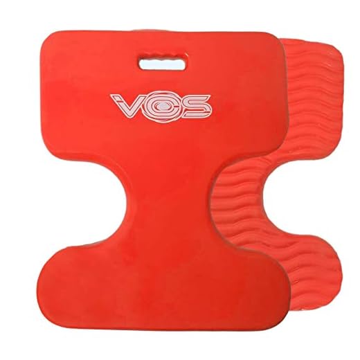 Vos Oasis Water Saddle Floats for Adults and Kids | Ultra Buoyant Double Coated Floating Seats for Pool, Beaches, Lakes, Water Parks, Pack of 2 (Deep Cayman Coral)