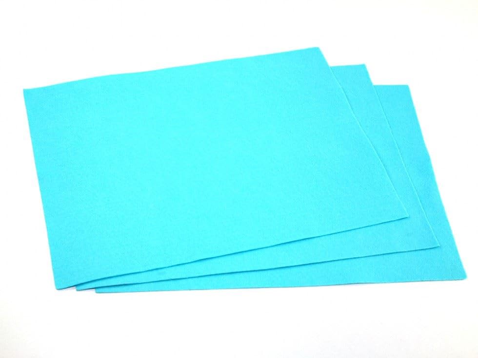Minerva Fogli in feltro acrilico formato A4 (confezione convenienza) per giocattoli, bricolage, artigianato e martin pescatore fai da te, confezione da 100