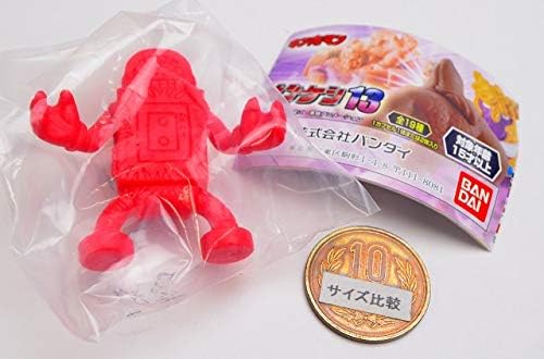 Kinnikuman Kinkeshi (mini eraser) 13 / 5. Sutekasekingu (Kinnikuman Zebra Copy Ver.) (Red Ver.) / miniature toy