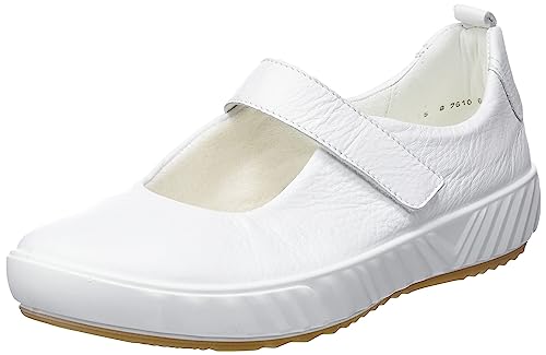 ara Damen AVIO Slipper, Weiss, 39 EU Weit