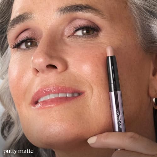 Image of Julep Eyeshadow 101 Cream-to-Powder Waterproof Eyeshadow Stick - Putty Matte - Long-Lasting, Buildable, Crease-Proof, Cruelty Free, Matte Finish with Built-In Smudger