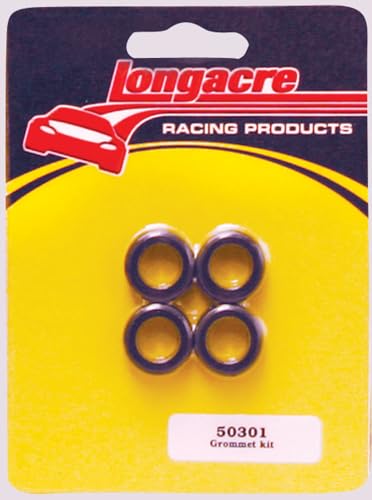 Longacre Valve Stem Grommet, Quick Change, 400 Degree F Maximum, High Temperature Silicon, Set of 4