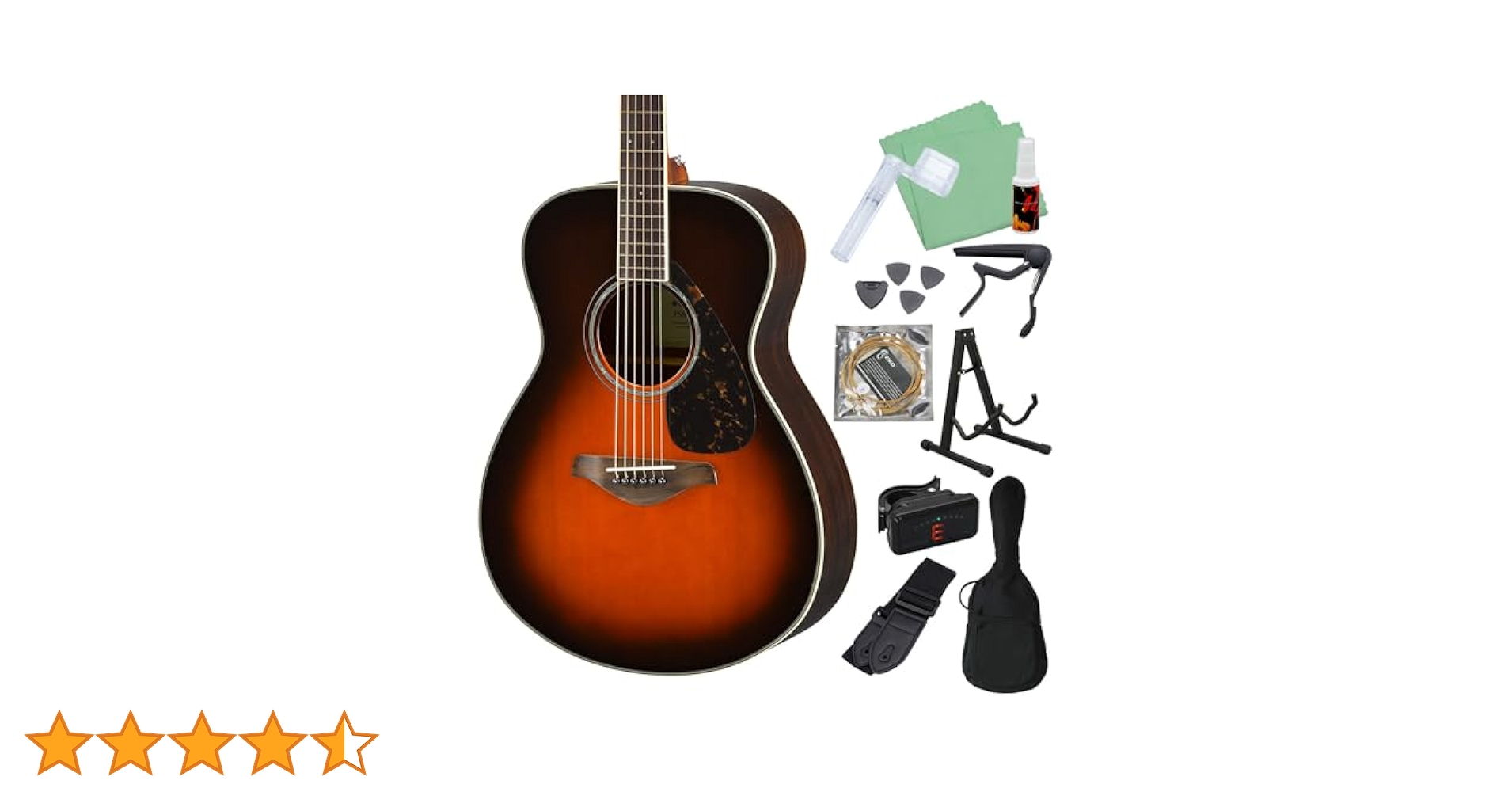 Amazon | YAMAHA FS830 TBS アコースティックギター初心者12点