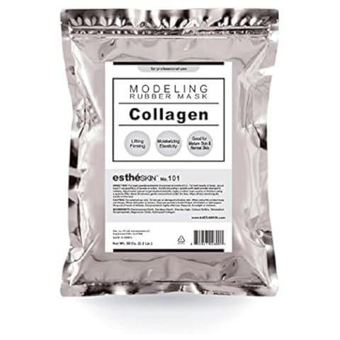 estheSKIN Collagen Peel Off Modeling Mask for Facial Skin Care, 35oz Cover