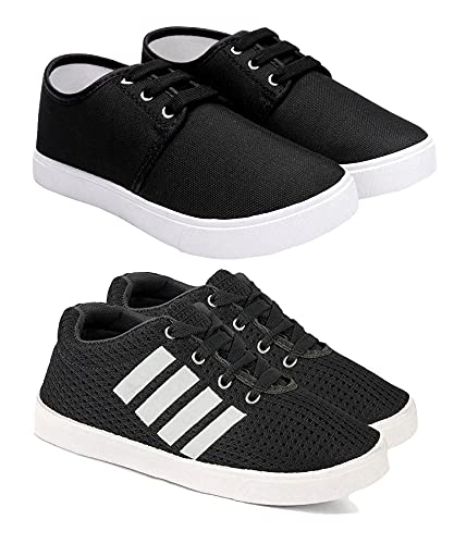 Image of Camfoot Kids & Boys (1155-1654) Multicolor Casual Stylish Sports Shoes (Set of 2 Pair)