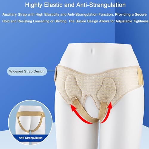 Faja para Hernia Inguinal Ajustable con Almohadillas Mediana miniatura 6