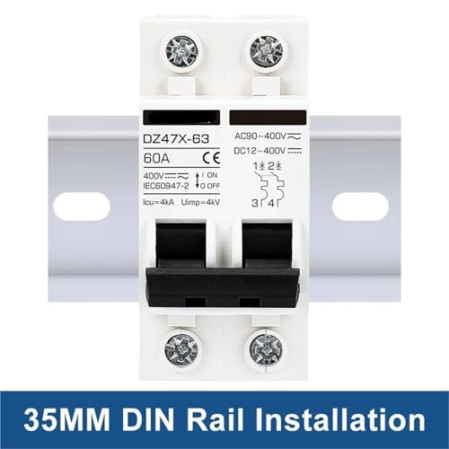 Disjoncteur Magnétique 15A pour Protéger le Circuit Batterie de Panneau Solaire