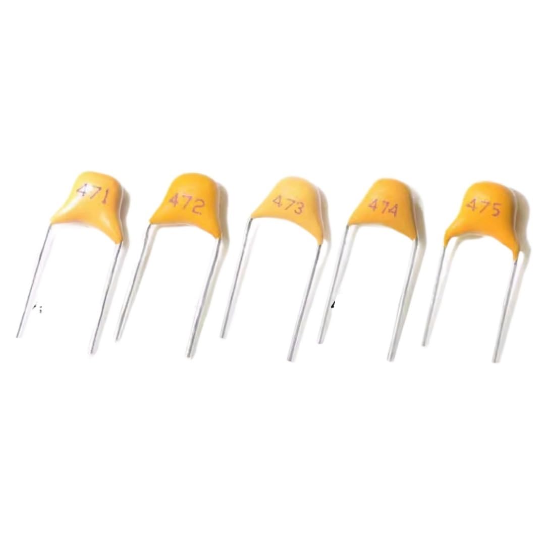 AARTERZZA 100pcs Pitch 5.08mm Capacitor 50V471 470pf