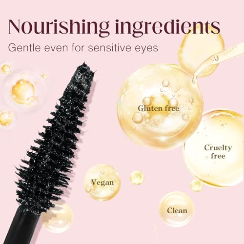 Unidollssbeauty Unidollss Tubing Mascara Volume And Length Black Mascara Lengthening Long Lasting All Day, No Smudging, No Clumping, Washable Voluminous Mascara Tubing, Gluten-Free Safe For Sensitive Eyes thumb #6