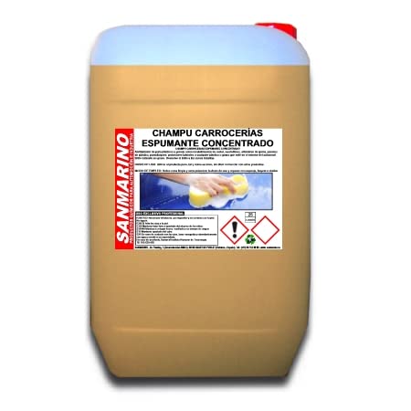 SANMARINO CHAMPÚ CARROCERÍAS ESPUMANTE CONCENTRADO 12 L.