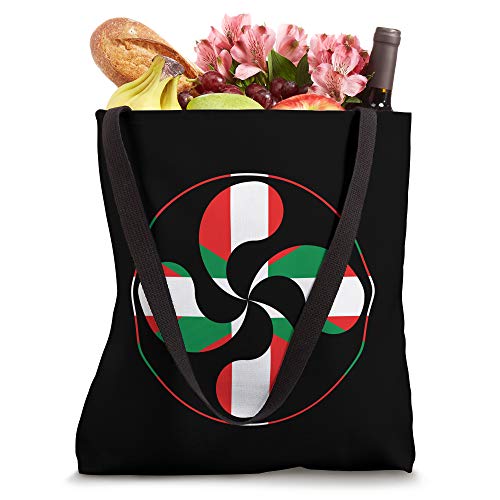 Bolso tipo tote con diseño Lauburu, Ikurrina y País Vasco miniatura 4