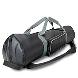 USA Gear Padded Tripod Case Bag - Holds Tripods from 21 to 35 inches - Adjustable Size Extension, Storage Pocket and Shoulder Strap for Professional Camera Accessories and Photo Carrying Needs