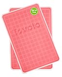 Tovolo Silicone Mini Ice Cube Tray with Lid, Candy Apple Red - Set of 2