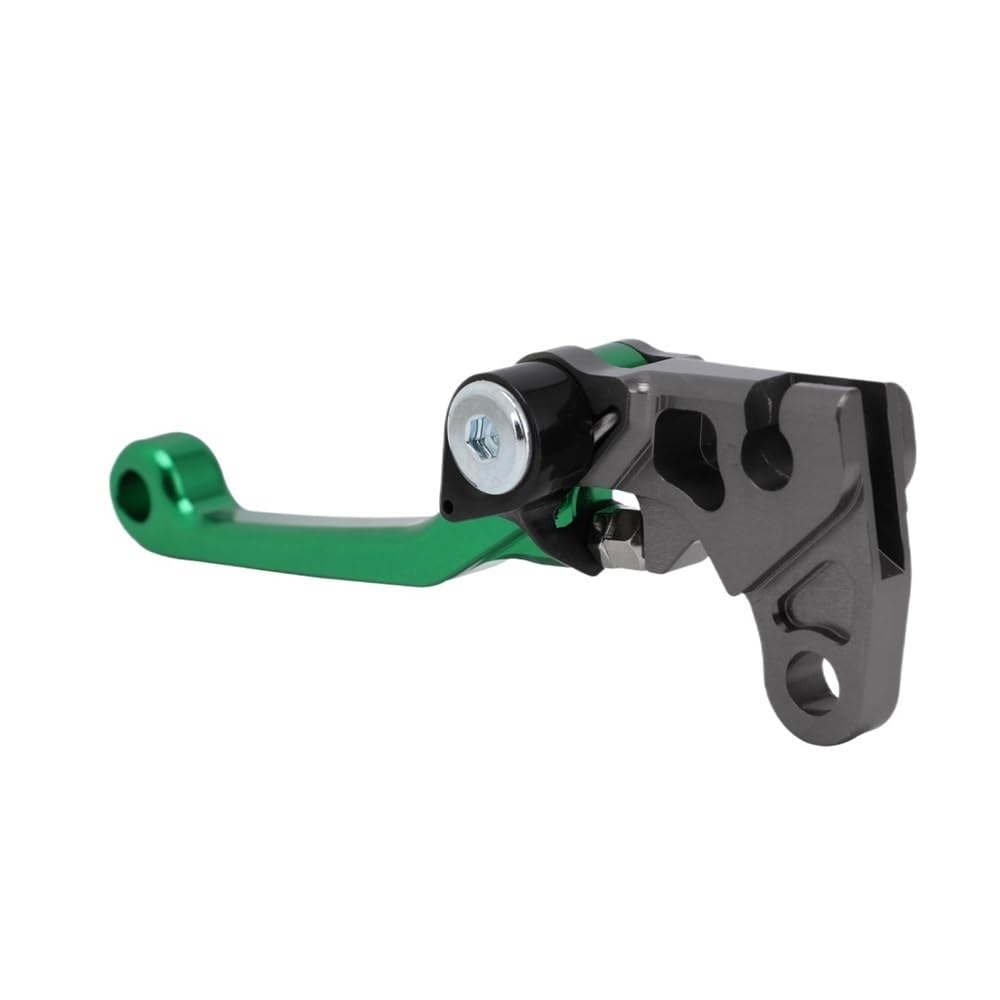 BEQLXTA Brake Lever Guard Motorcycle Brake Lever Handlebar Pivotc Front Control Handles for KLX110 KLX110L 2010-2023 Aluminium Alloy(Brake Levers Green)
