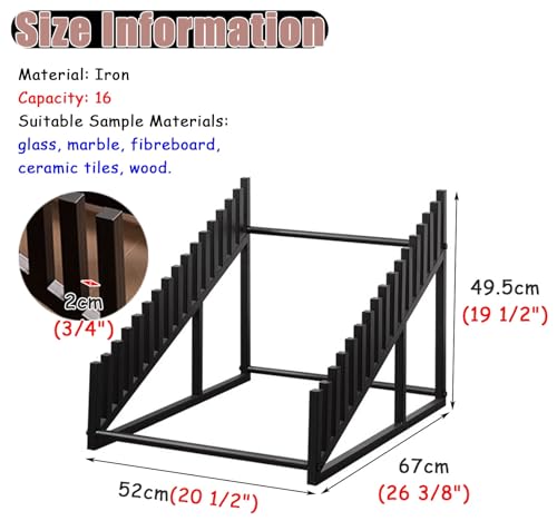 Présentoir empilable pour carrelage pour gagner de la place - 6