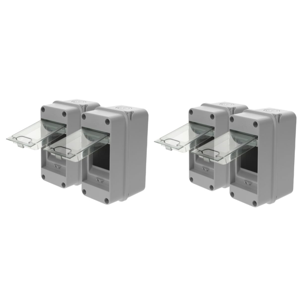 Cabilock 2 series Caja De Protección De Distribución Cajas Eléctricas Resistentes A La Intemperie Cajas De Distribución De Energía Cajas Eléctricas Resistentes A La Intemperie 2 piezas*2