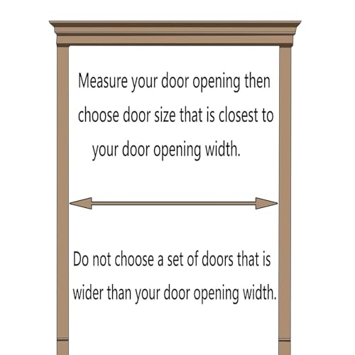 Portes de café à moitié battantes pour porte de cuisine – Portes intérieures de salon pour séparation de restaurant, durable et facile à installer