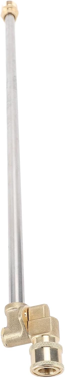 AUNMAS Pressure Washer Extension Wand, Stainless Steel Power Washer Extender with M22 14mm Quick Connect Universal Spray Lance for Pressure and Power Washers
