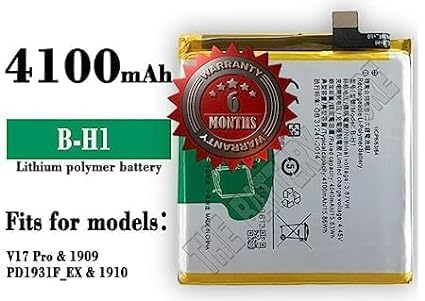Image of THE BATTERY STORE Original B-H1 Battery for Vivo V17 Pro 1909, PD1931F EX, 1910 Battery with 6 Month Warranty**** (PPP258)