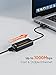 CableCreation USB 3.0 Gigabit Adapter (2-Pack), USB to RJ45 Network Adapter Supporting 10/100/1000 Mbps Compatible with Nintendo Switch, Windows, Mac, macOS, Linux, Black