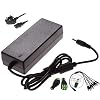 BW 12V 5A 60W DC-voeding 100-240V AC naar 12V DC 5Amp 60Watt wandstekker LED-transformator met een 8-weg CCTV Power…