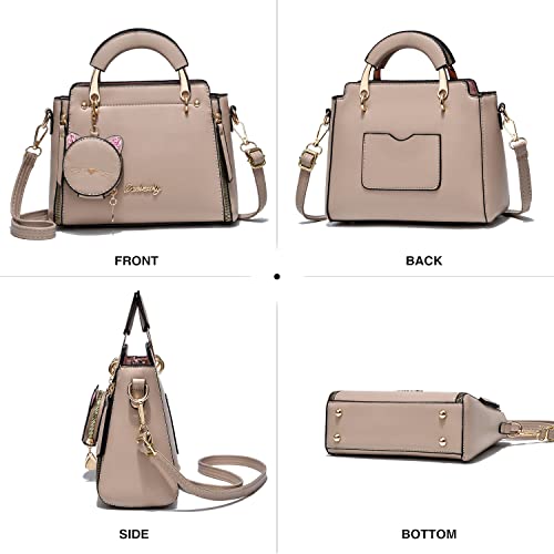 Image of Xiaoyu Fashion Purses and Handbags for Women Ladies Crossbody Bags Top Handle Satchel Shoulder Bags Small Totes