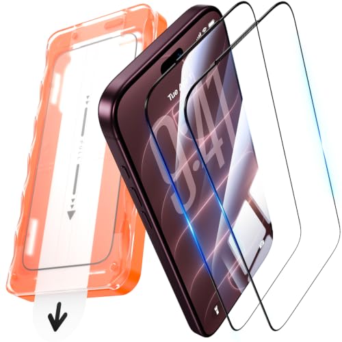 UniqueMe für iPhone 18 Pro Max für Panzerglas, 9H-Härte - 2 Stück Folie – Ansicht 1