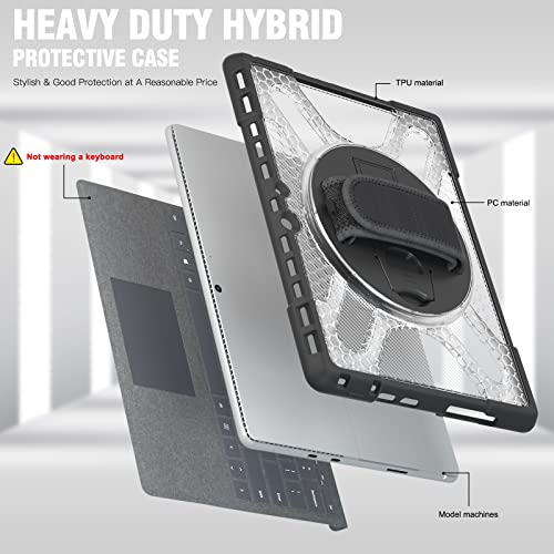 for Microsoft-Surface-Pro-8 13'' 2021 (Model:1983) Rotating Kickstand Case - Image 4