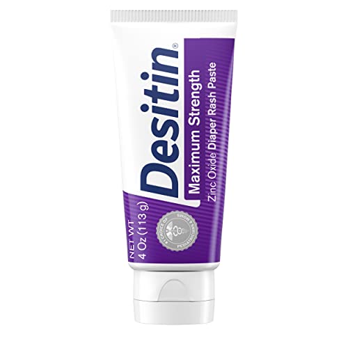 Desitin Maximum Strength Baby Diaper Rash Cream with 40 Zinc Oxide for