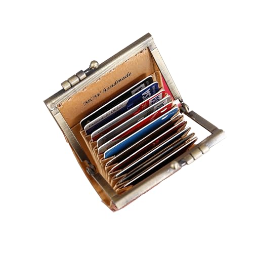 Angelina's Palace Carpet Wallet Vintage Kiss Lock ID Pouch,Clasp Card Holder3