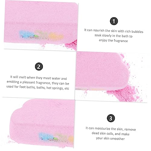 MERRYHAPY Bola De Sal De Banho Nuvem Banheira Bombas De Chuveiro Bombas De Banho De Spa Bomba De Ban