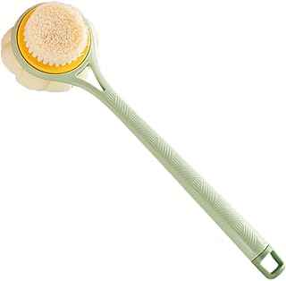 Handle Bath Brush Bath Back Brush Bath Scrubber for Body Bath Sponge for Back Exfoliating Brush Exfoliating Sponge Pad Back Shower Brush Bath Brush Handle for Shower