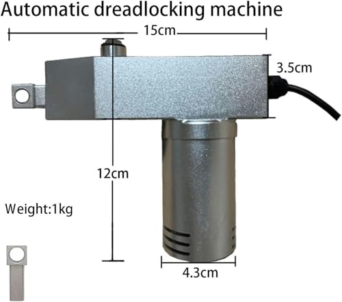 Machine à crocheter les dreadlocks électriques et tresser les extensions synthétiques - 7