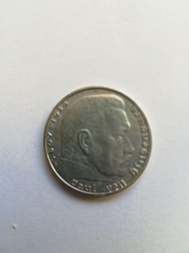 Preisvergleich Produktbild 5 Reichsmark Deutschland, 1937 A, "Hindenburg" (Jäger: 367) SS