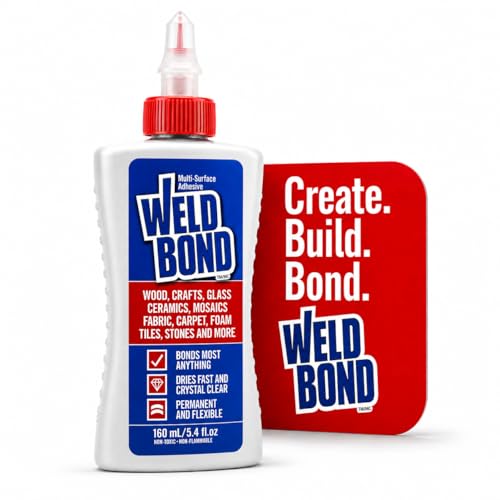 Weldbond Multi-Surface Strong Glue – Fast Drying Glue for Wood,