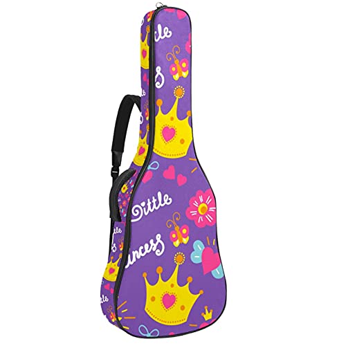 Housse guitare basse acoustique contre la pluie avec fermeture éclair souple anti rayure