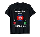 Divertida camiseta Corea del Norte 2021