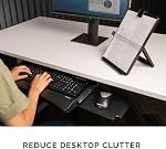 Fellowes Bureau Suites Underdesk Clavier, Noir 9140301, 2.31 x 22.00 x 11.63, 9140305