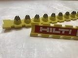clavo hilti x-dw 27 thp  100 cargas propulsivas en banda PSL amarillas potencia media para clavos en polvo hilti