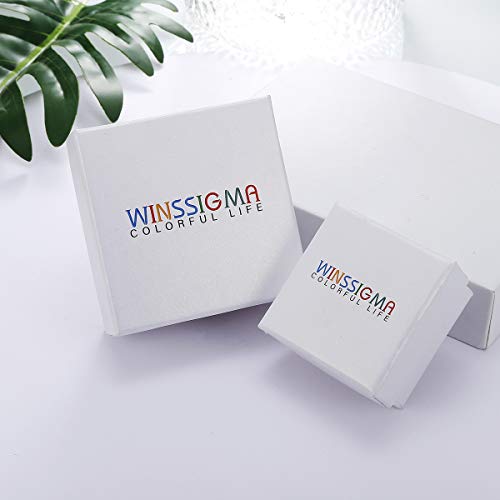 Winssigma Button Earrings, Large Round Acrylic Stud Earrings For Women Girls #TOP4