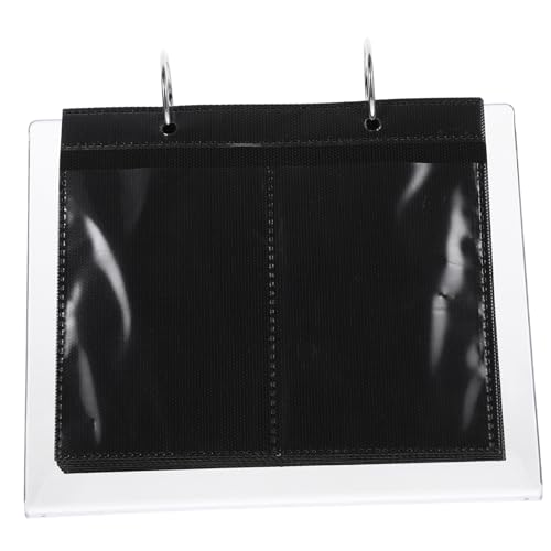 DECOMELODY Support Pour Décalcomanies à Ongles Organisateur D'autocollants Pour Ongles Album De Présentation Compact Portable Salon De Manucure Outil De Rangement Pratique