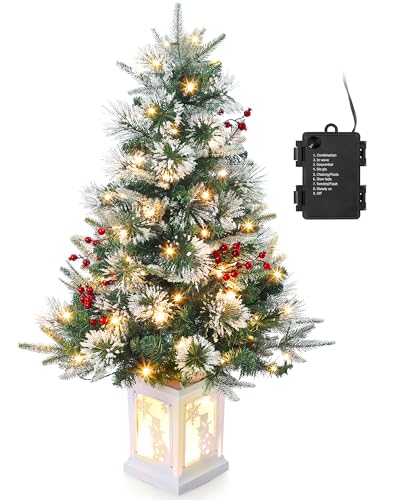 90cm Weihnachtsbaum künstlich mit 78 Beleuchtung,Batteriebetrieben...