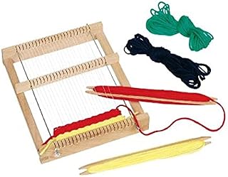Toys Pure 58988 Wooden Weaving Loom, Mixed