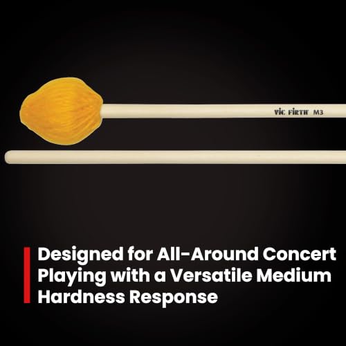 Image of Vic Firth American Custom Keyboard -- Medium head - mushroom