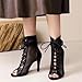Genérico Sandalias Mujer Tacon Fino Fiesta Botas de Baile Heels con Cordones Zapatos Punta Abierta Botines de Baile con Tacón Alto Salsa y Bachata de Salon Sandalia Elegantes Moda Calzado de Danza Imagen de Genérico Sandalias Mujer Tacon Fino Fiesta Botas de Baile Heels con Cordones Zapatos Punta Abierta Botines de Baile con Tacón Alto Salsa y Bachata de Salon Sandalia Elegantes Moda Calzado de Danza