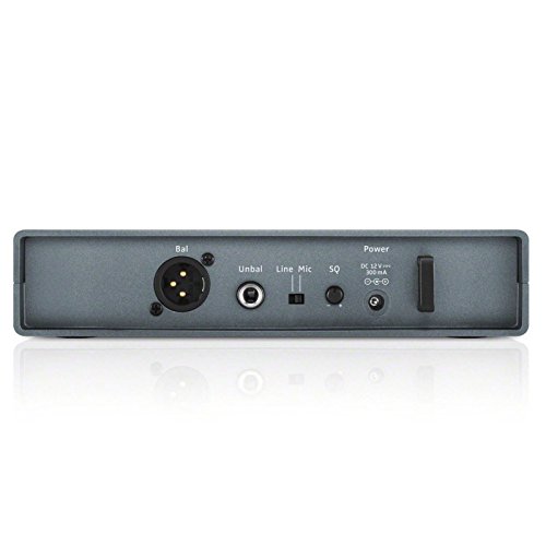 Image of Sennheiser XSW 1-CI1-A Wireless Instrument System - Bodypack Transmitter with 1 /4 inch Cable, True Diversity Receiver, 10 Compatible Channels - Perfect for Guitarists, Bassists & Live Stage Performances